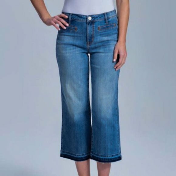 Seven7 High Rise Wide Leg Jean - Picture 5 of 14